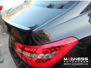 Mercedes-Benz W207 Coupe Rear Trunk Spoiler - Carbon Fiber Mercedes-Benz W207 Coupe Rear Trunk Spoiler - Carbon Fiber